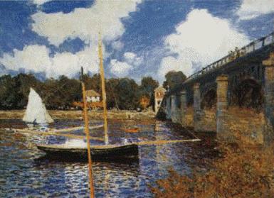 Claude Monet Bridge at Argenteuil china oil painting image